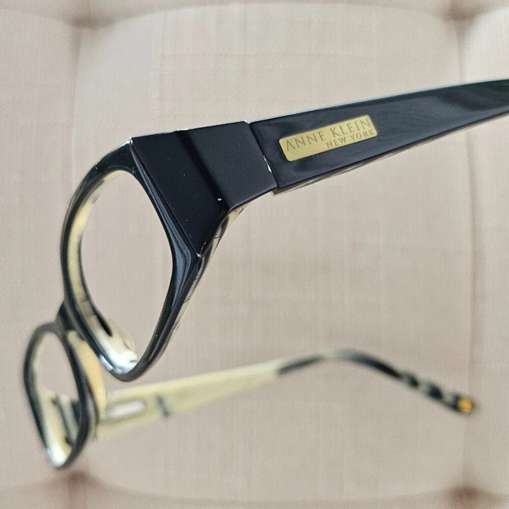 Anne Klein New York Women Glasses Frame Black AK8060 50[]17 130 Eyeglasses
